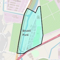Bhakti Park Map