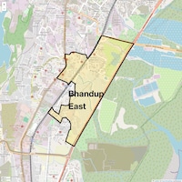 Bhandup East Map