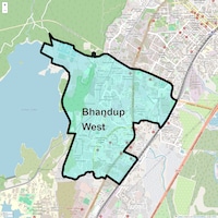 Bhandup West Map
