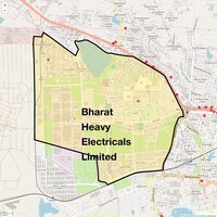 Bharat Heavy Electricals Limited Map