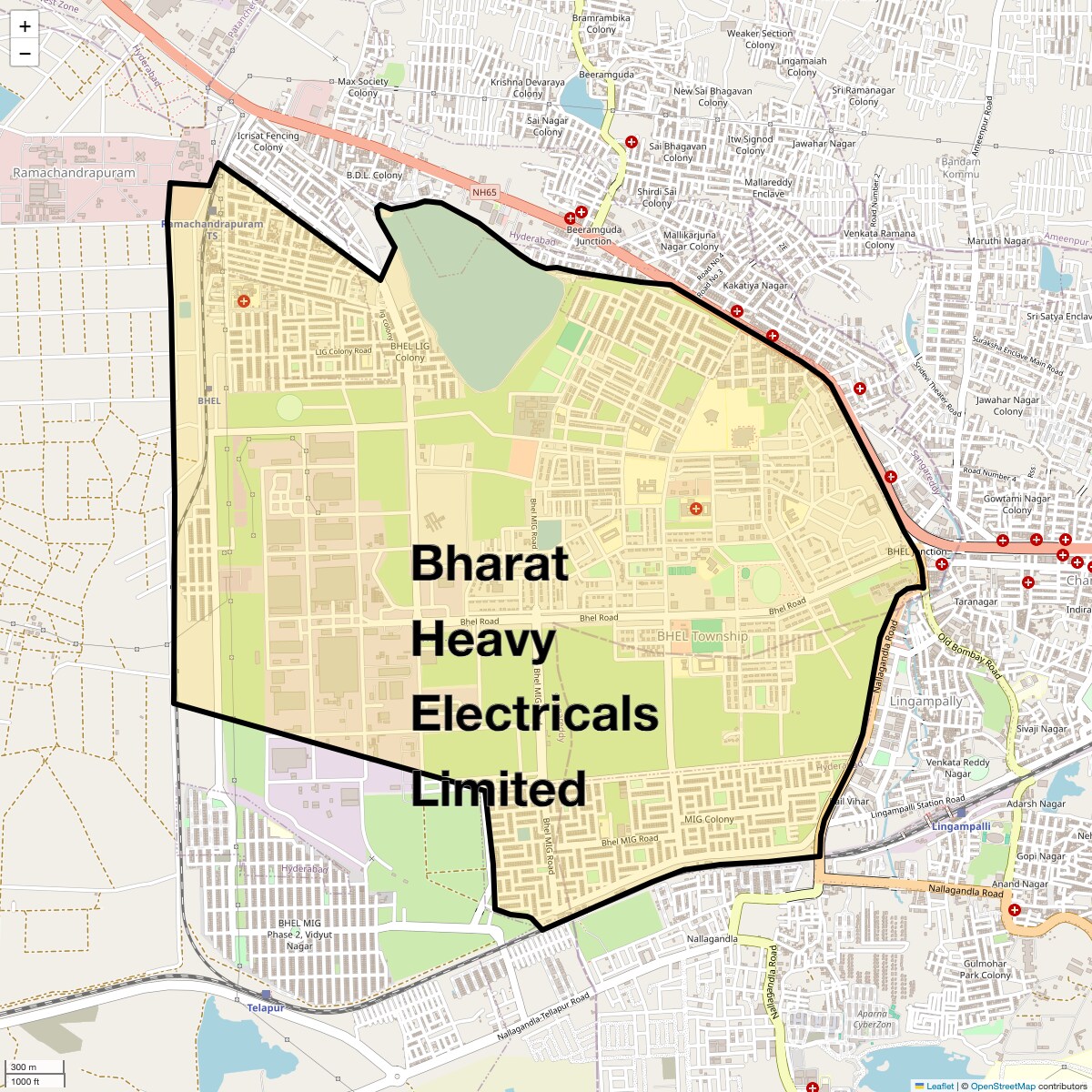 Check Time Travel of Bharat Heavy Electricals Limited, Hyderabad