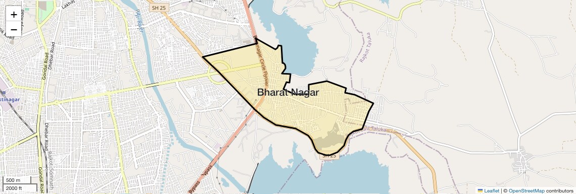 Bharat Nagar Map