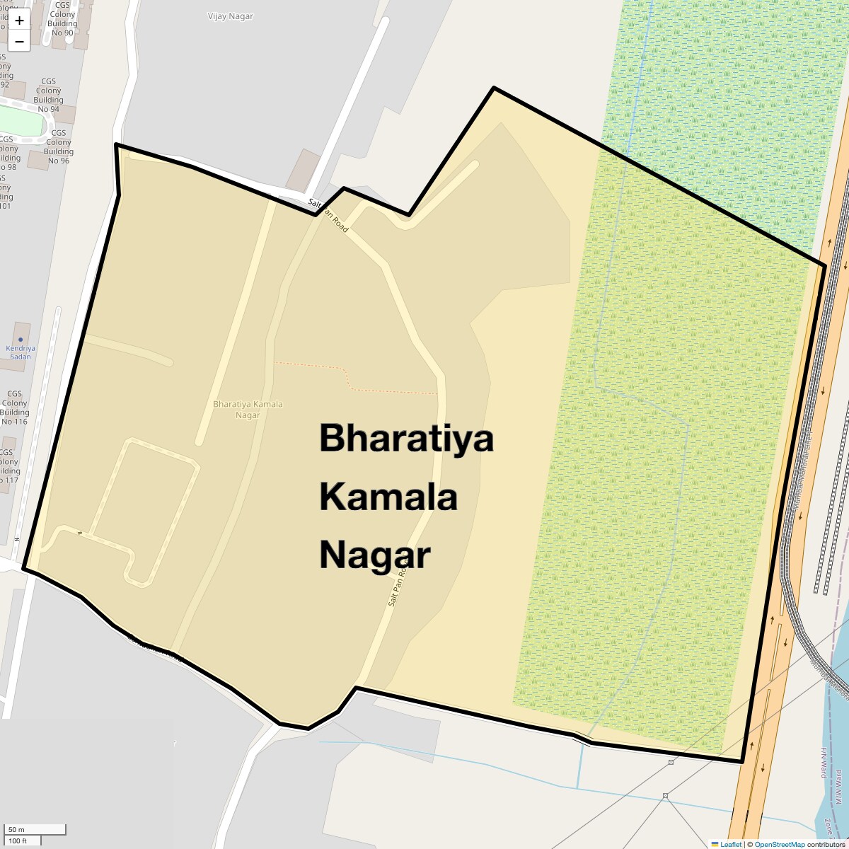 Check Time Travel of Bharatiya Kamala Nagar, Mumbai