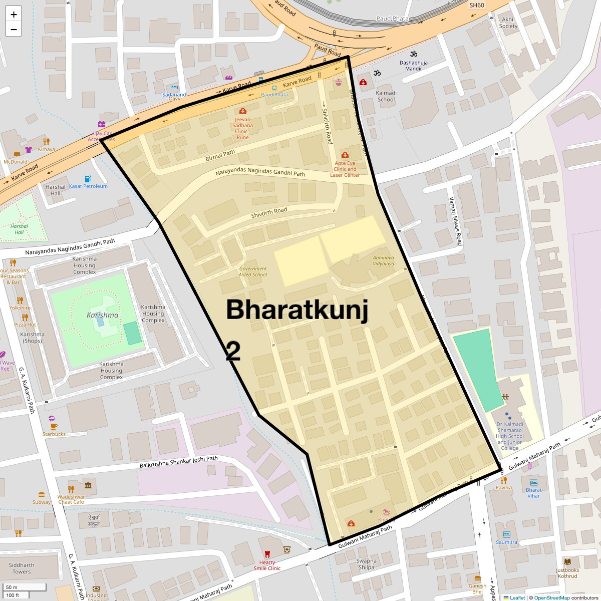 Check Time Travel of Bharatkunj 2, Pune