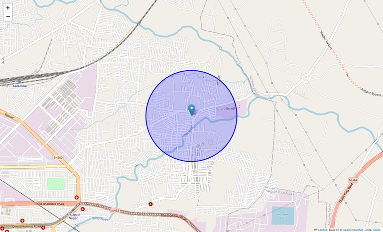 Location Map of Bharatwada