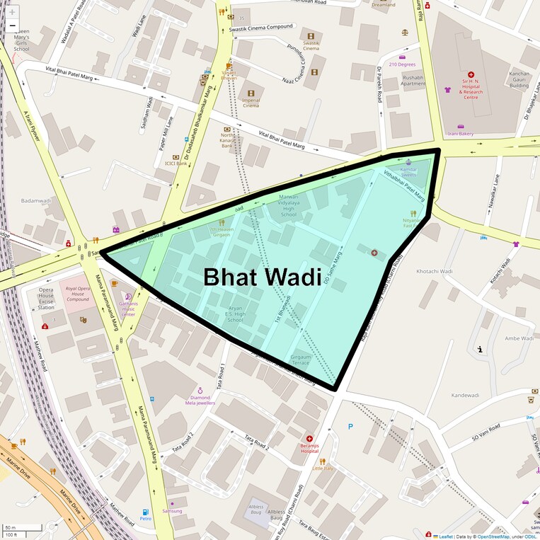 Location Map of Bhat Wadi