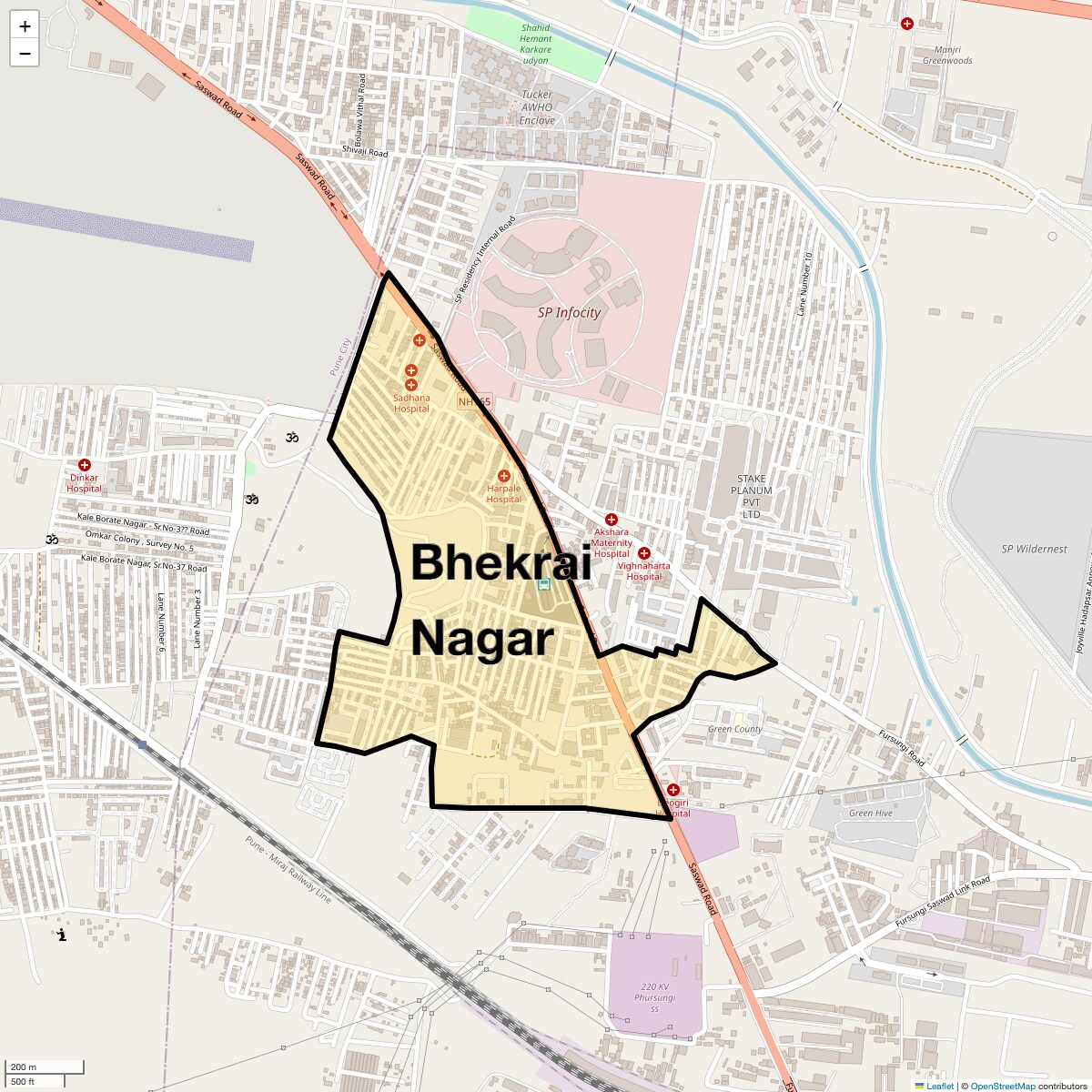 Check Time Travel of Bhekrai Nagar, Pune