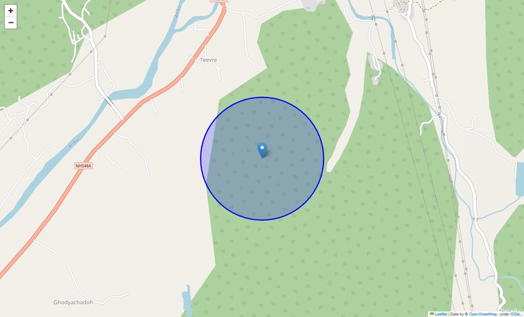 Location Map of Bhilpada
