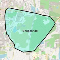 Bhoganhalli Map