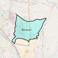 Bhosari Map