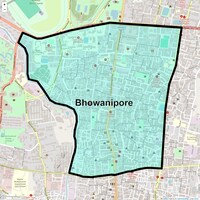 Bhowanipore Map
