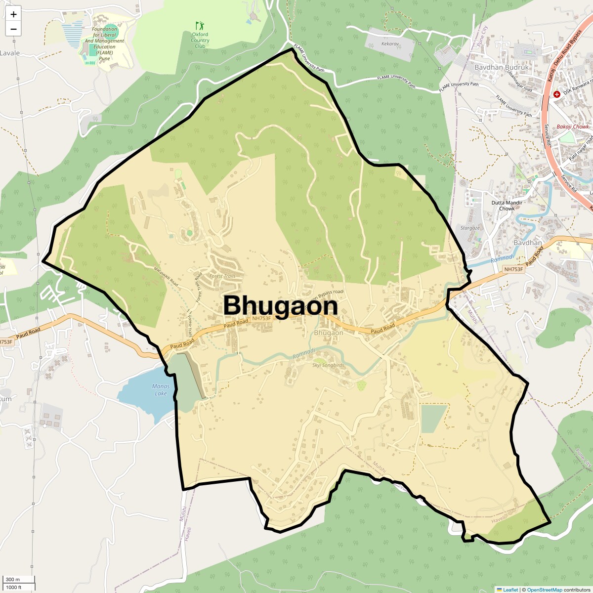 Check Time Travel of Bhugaon, Pune