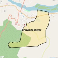 Bhuwaneshwar Map