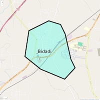 Bidadi Map