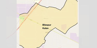 Location Map of Bilaspur Kalan, Gurgaon