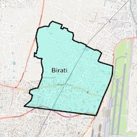 Birati Map