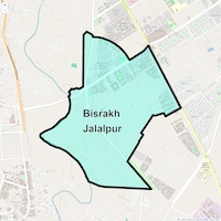 Bisrakh Jalalpur Map