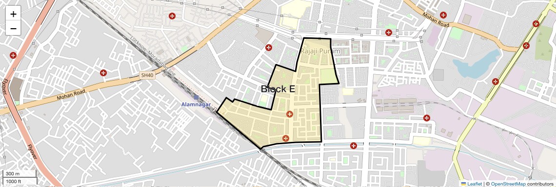Block E,Lucknow