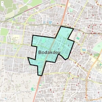 Bodakdev Map