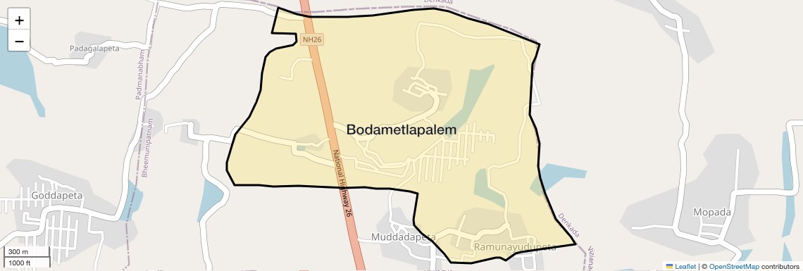 Check Time Travel of Bodametlapalem, Vizag