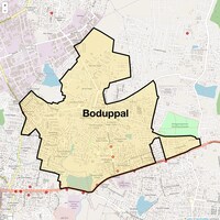 Boduppal Map