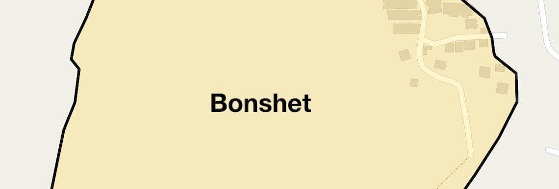 Location Map of Bonshet, Navi Mumbai