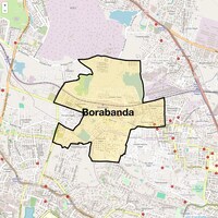Borabanda Map
