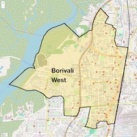 Borivali West Map