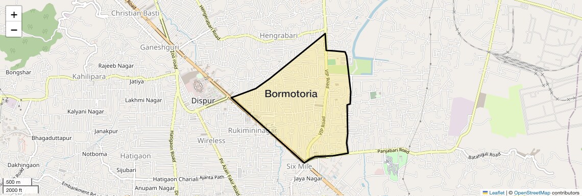 Bormotoria Map