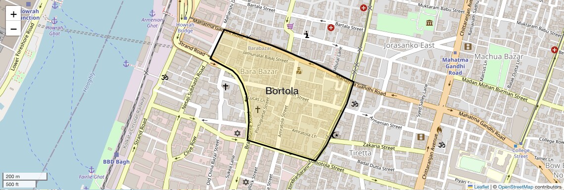 Check Time Travel of Bortola, Kolkata