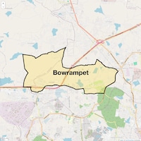 Bowrampet Map