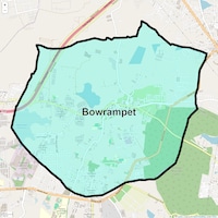 Bowrampet Map