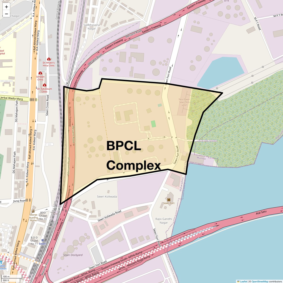 Check Time Travel of Bpcl Complex, Mumbai