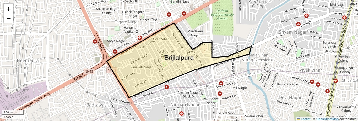 Brijlalpura Map