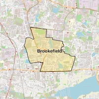 Brookefield Map