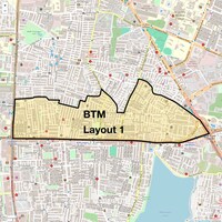 Btm Layout 1 Map
