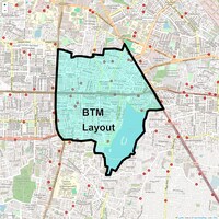 BTM Layout Map