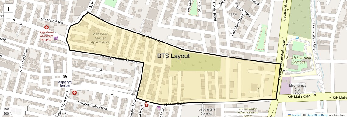 BTS Layout,Bangalore