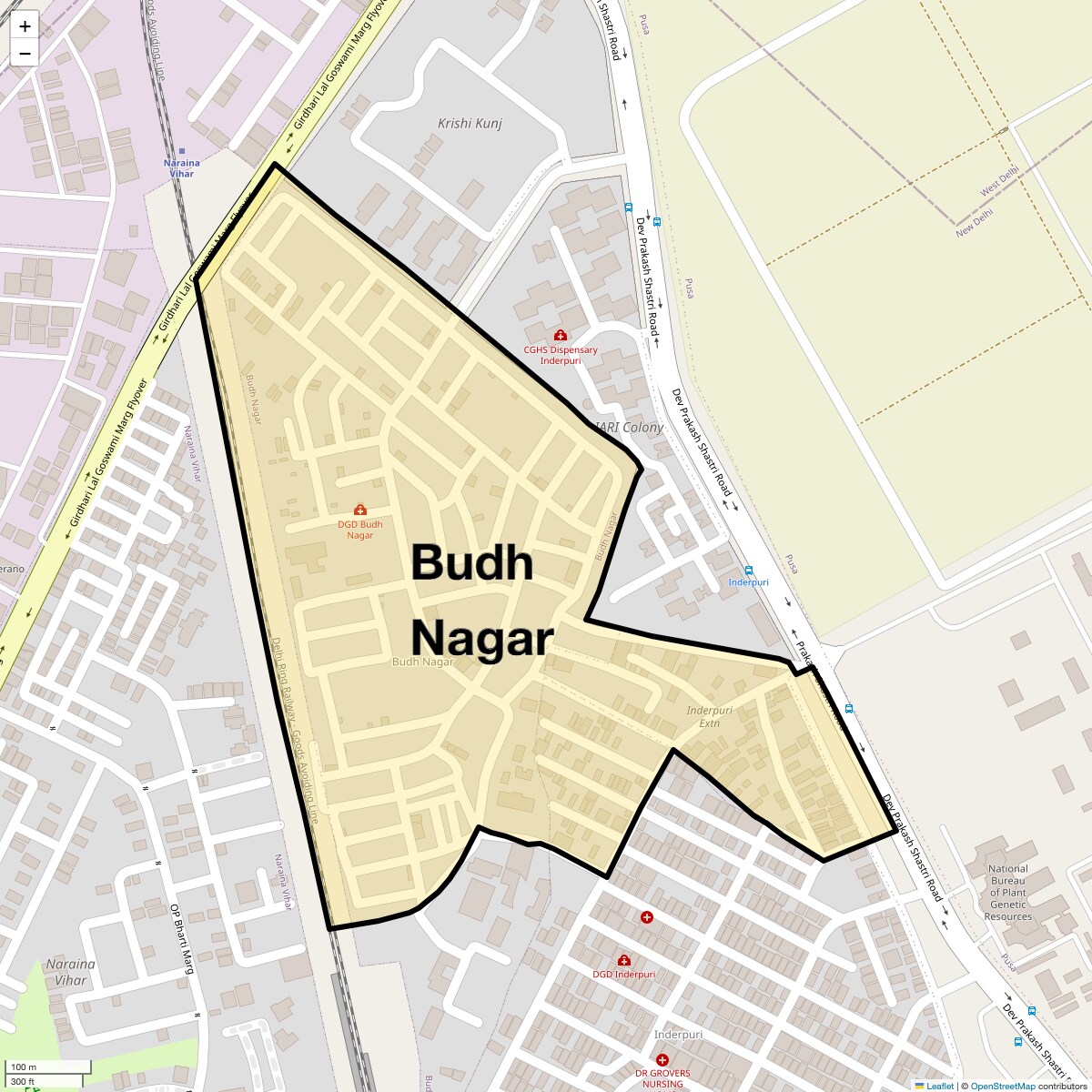 Check Time Travel of Budh Nagar, Delhi