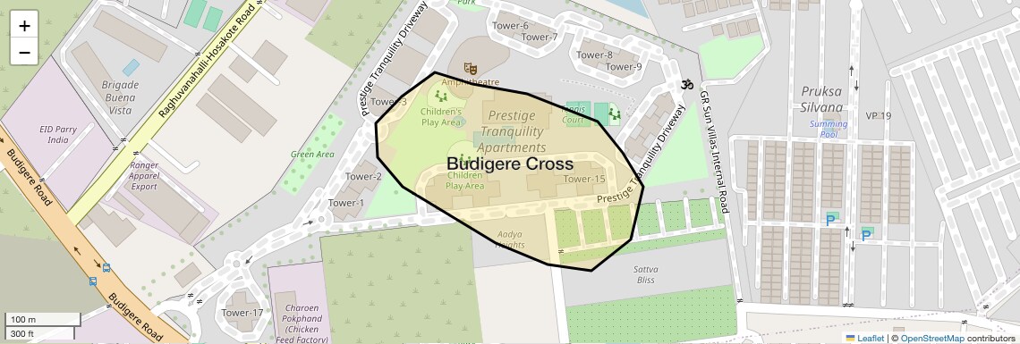 Budigere Cross,Bangalore