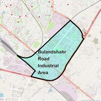 Bulandshahr Road Industrial Area Map