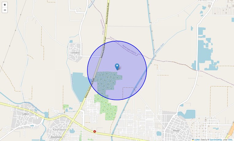Location Map of Bulla Colony