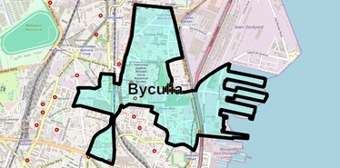 Location Map of Byculla, Mumbai