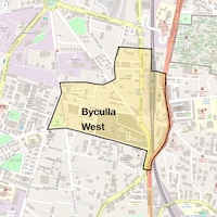 Byculla West Map