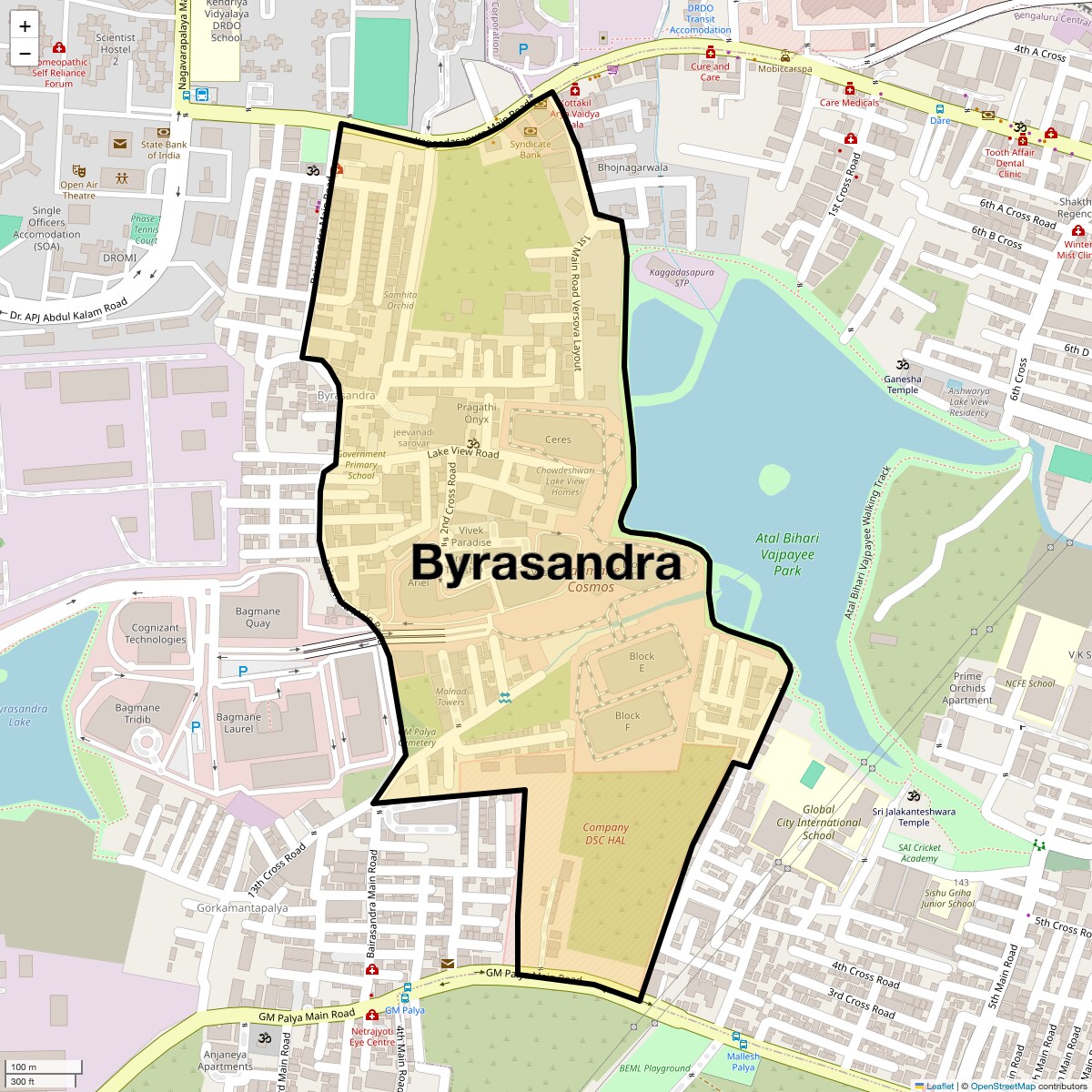 Check Time Travel of Byrasandra, Bangalore