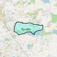 Byrathi Map