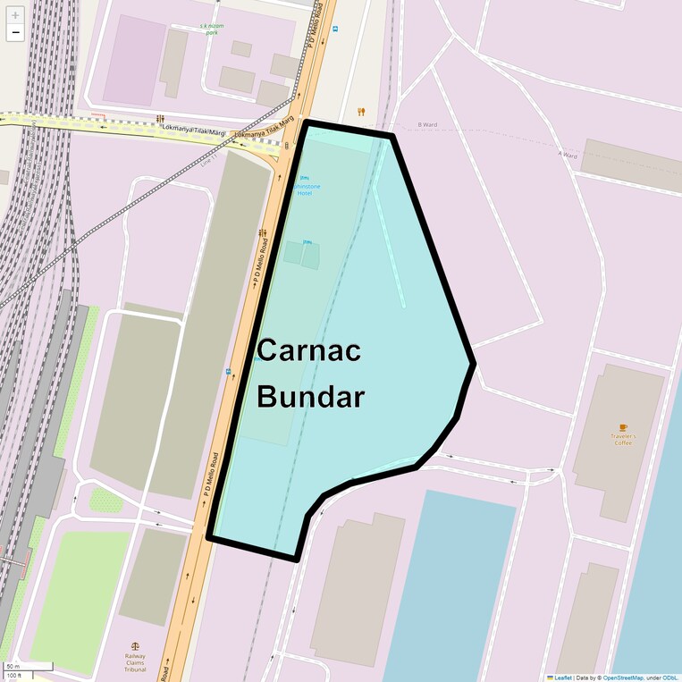 Location Map of Carnac Bundar