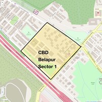 CBD Belapur Sector 1 Map