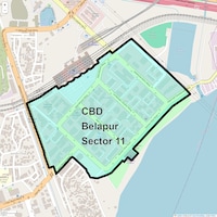 CBD Belapur Sector 11 Map