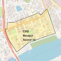 CBD Belapur Sector 15 Map